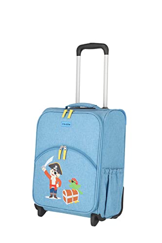 Travelite Kinderkoffer mit 2 Rollen, Kindergepäck für Mini-Weltentdecker, Youngster, Handgepäck Reisekoffer Kindertrolley, 44cm, 20 Liter, 1,9kg