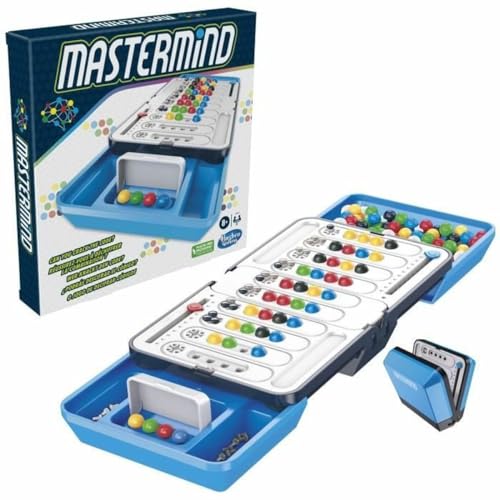 Mastermind Spiel für Familien und Kinder, Wer knackt den geheimen Farbcode, Geschenk für Familien, Familienspiel, 8+ Jahre, 2 Spieler
