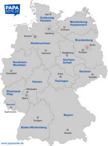 Bundesländer und Hauptstädte lernen leicht gemacht