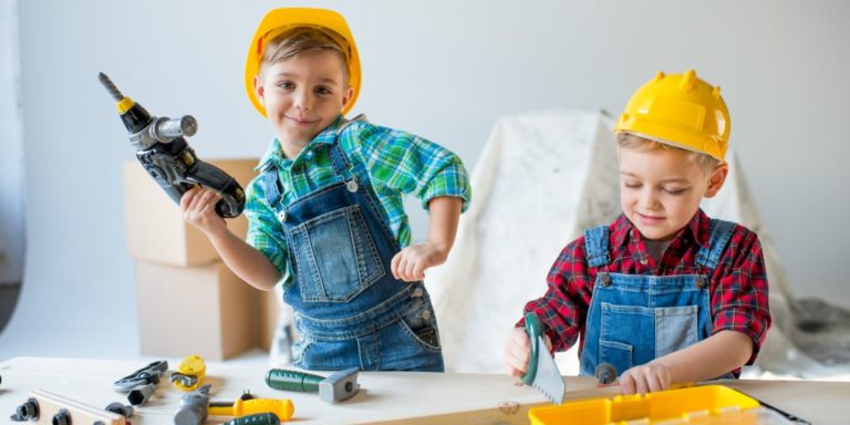 Das lässt Kinderherzen höher schlagen - ein Kinder Werkzeugkoffer