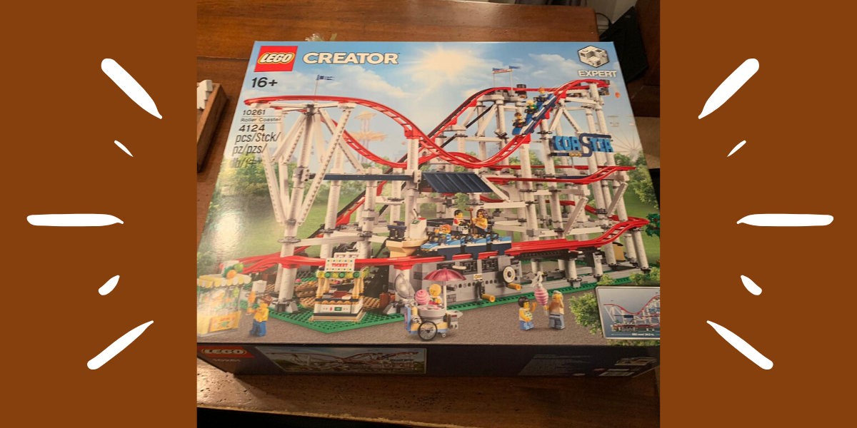 Die Lego Creator Achterbahn ist da. Papas Projekt kann starten