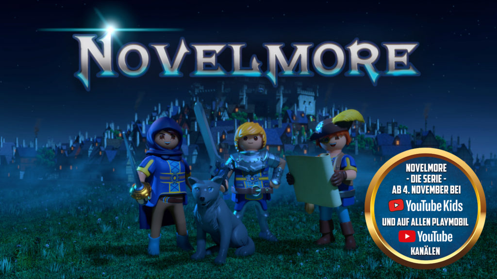 Playmobil Novelmore ab sofort auf YouTube Kids
