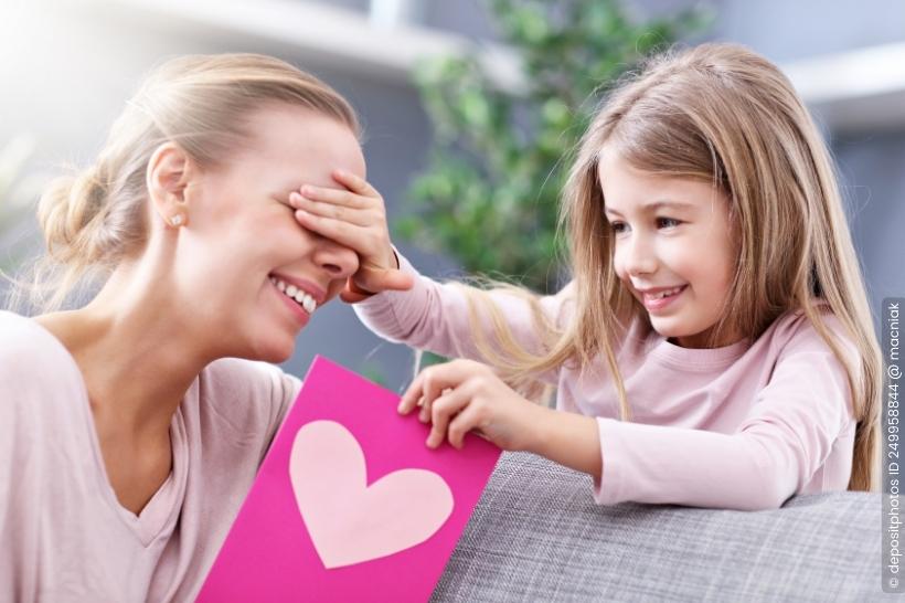 Selbgebasteltes Geschenk zum Muttertag